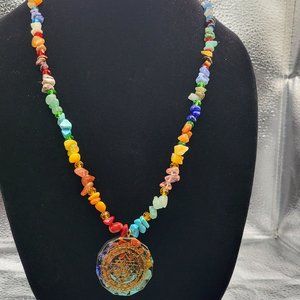 Unique Chakra necklace healing properties (UNISEX)